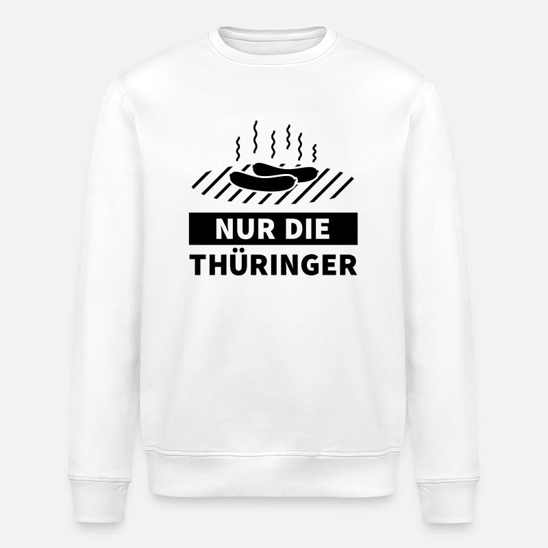 Thüringer Bratwurst - Stanley/Stella Unisex Bio-Sweatshirt ROLLER - Weiß