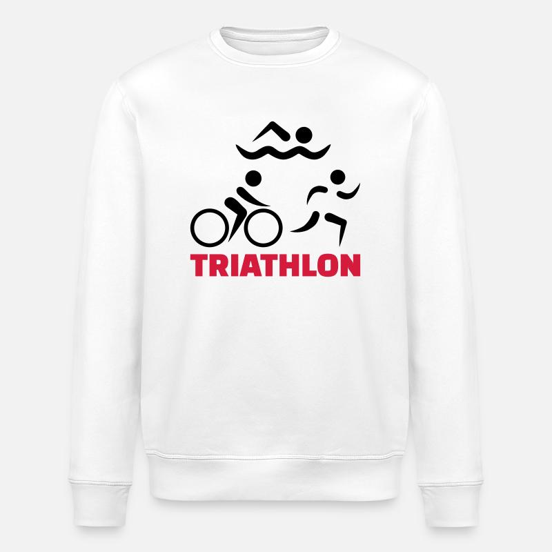 Triathlon - Sweat bio ROLLER Stanley/Stella Unisexe - blanc