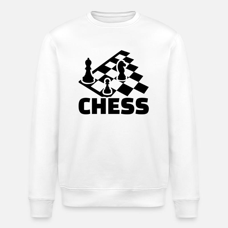 Chess - Sweat bio ROLLER Stanley/Stella Unisexe - blanc