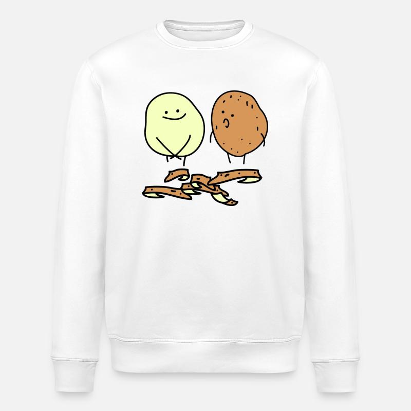 FKK (b) - Sweat bio ROLLER Stanley/Stella Unisexe - blanc
