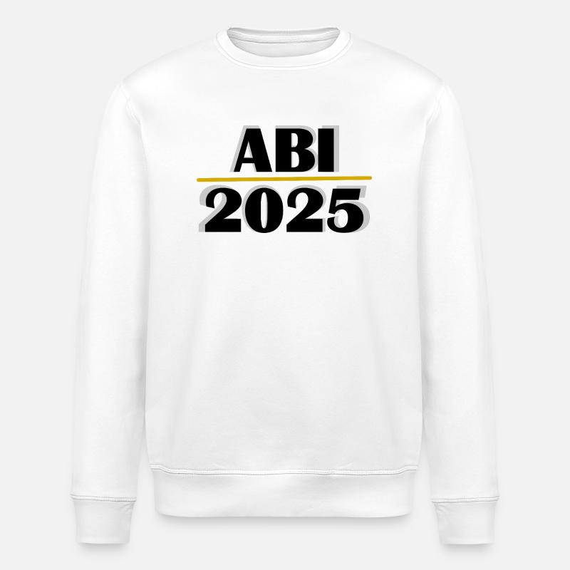 ABI 2025 - Stanley/Stella Unisex Bio-Sweatshirt ROLLER - Weiß