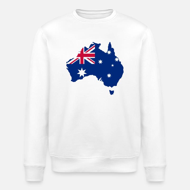 Australien - Stanley/Stella Unisex Bio-Sweatshirt ROLLER - Weiß