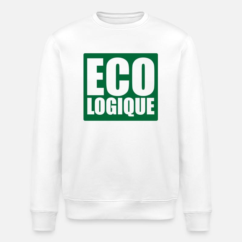Eco! - Stanley/Stella Unisex Bio-Sweatshirt ROLLER - Weiß