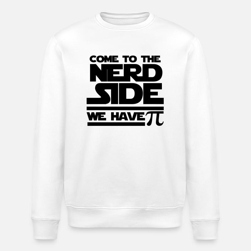 Come to the nerd side - Stanley/Stella ROLLER Unisex Organic Sweatshirt - white