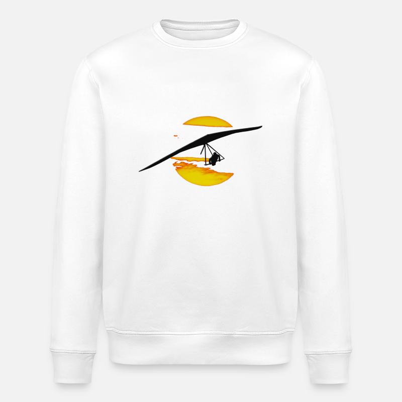 Drachenflieger - Stanley/Stella Unisex Bio-Sweatshirt ROLLER - Weiß