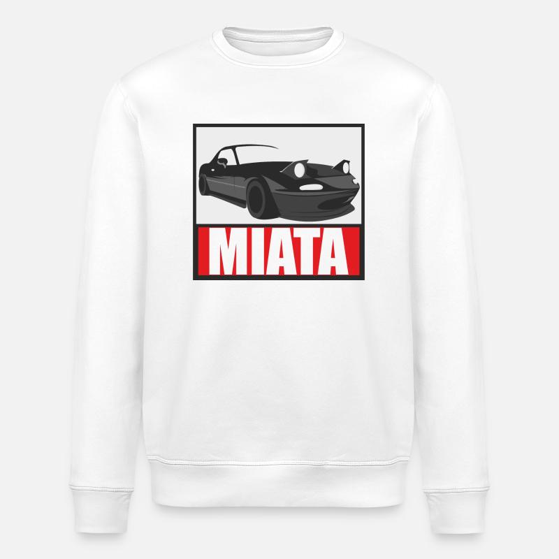 Miata - Stanley/Stella Unisex Bio-Sweatshirt ROLLER - Weiß