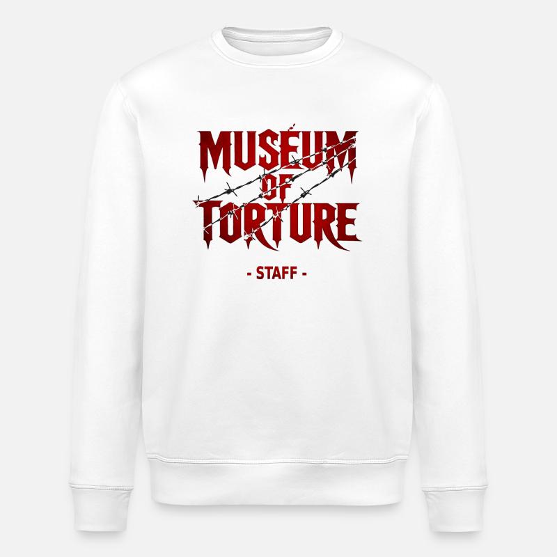 Das Foltermuseum Personal - Stanley/Stella Unisex Bio-Sweatshirt ROLLER - Weiß