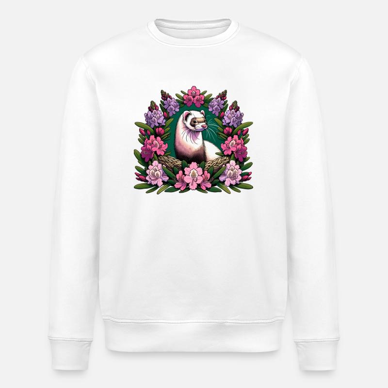 furet - Sweat bio ROLLER Stanley/Stella Unisexe - blanc