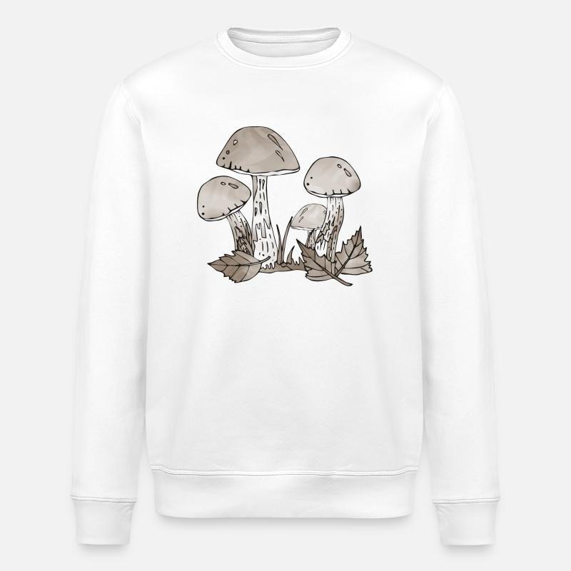 Mycètes - Sweat bio ROLLER Stanley/Stella Unisexe - blanc