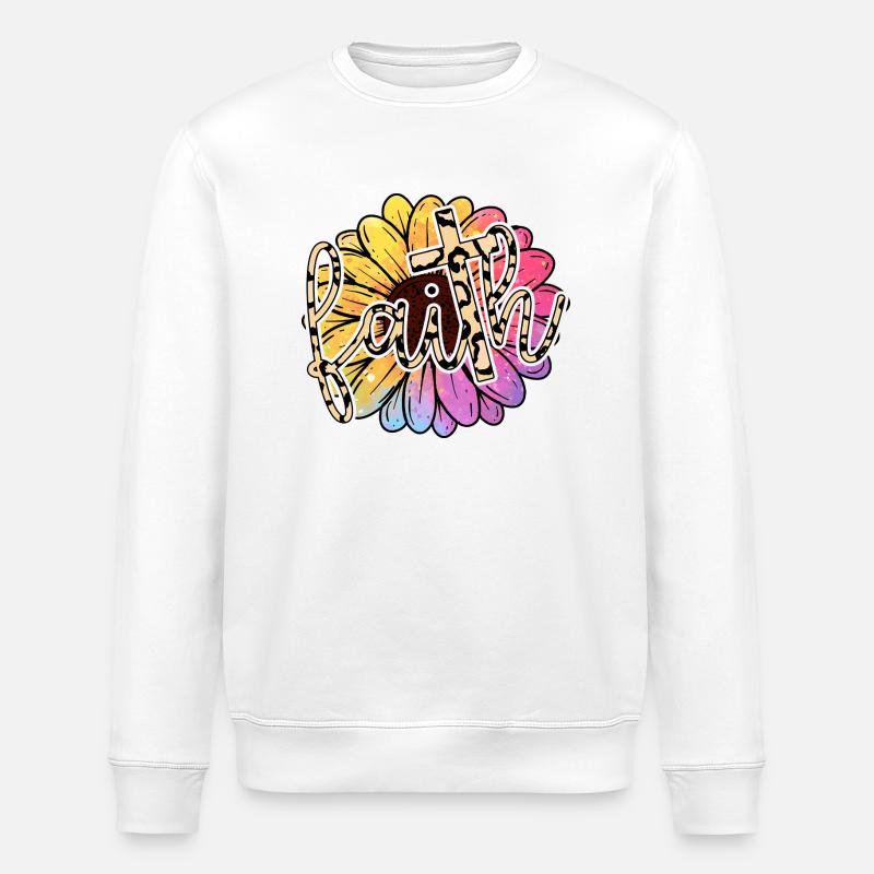 Croyance - Sweat bio ROLLER Stanley/Stella Unisexe - blanc