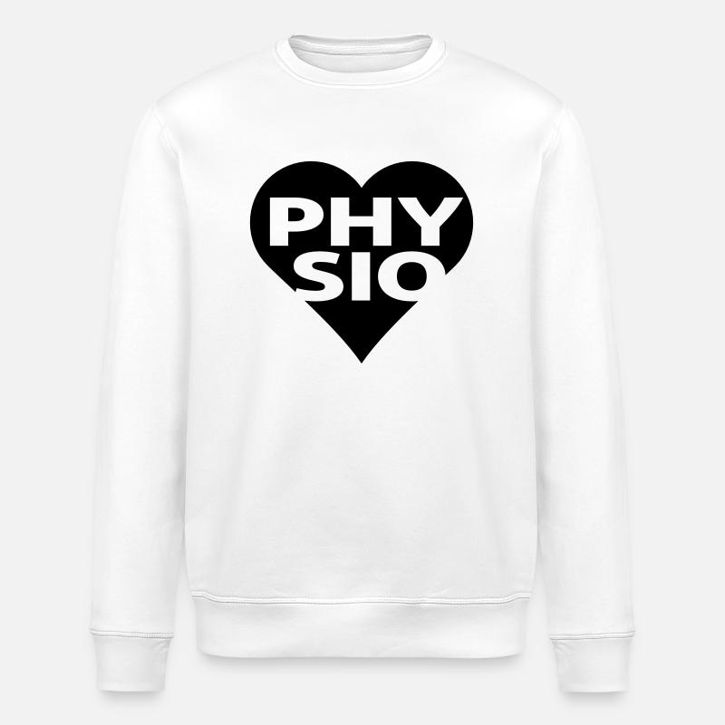PHYSIO - Stanley/Stella Unisex Bio-Sweatshirt ROLLER - Weiß