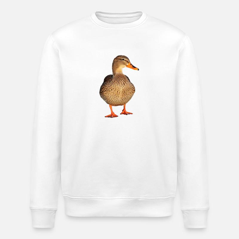duck59 - Stanley/Stella Unisex Bio-Sweatshirt ROLLER - Weiß