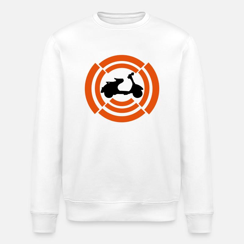 vélo - Sweat bio ROLLER Stanley/Stella Unisexe - blanc