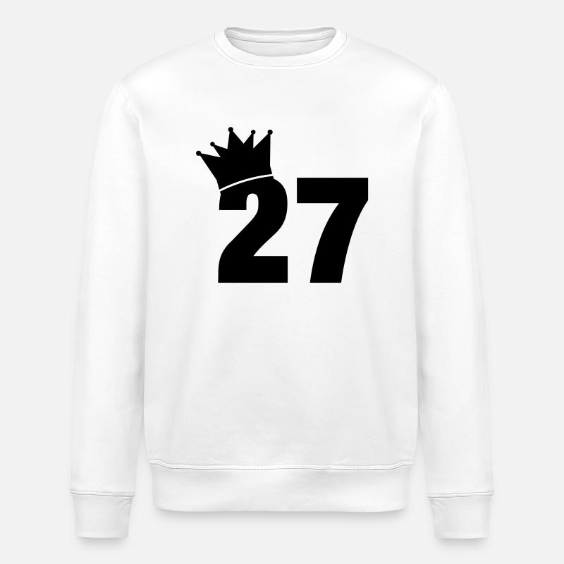 27_krone_f1 - Sweat bio ROLLER Stanley/Stella Unisexe - blanc