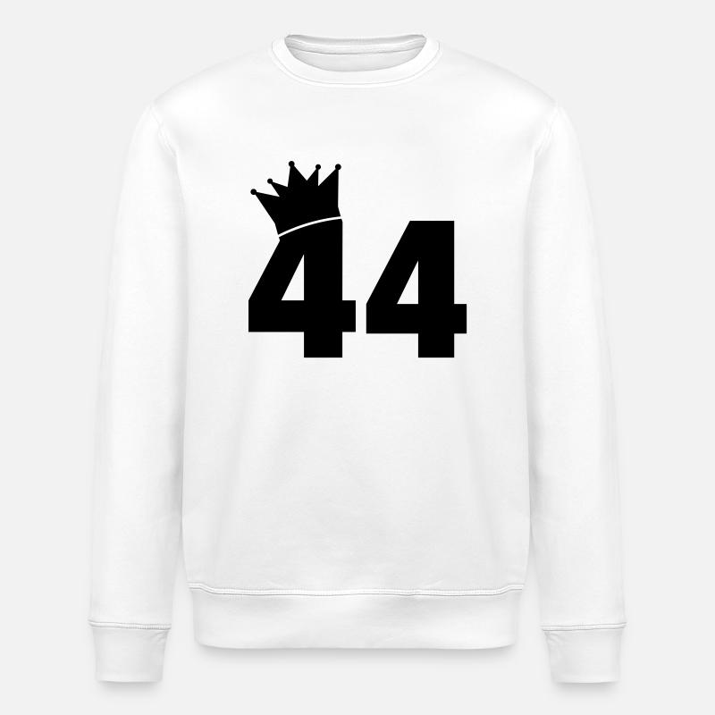 44_krone_f1 - Stanley/Stella Unisex Bio-Sweatshirt ROLLER - Weiß
