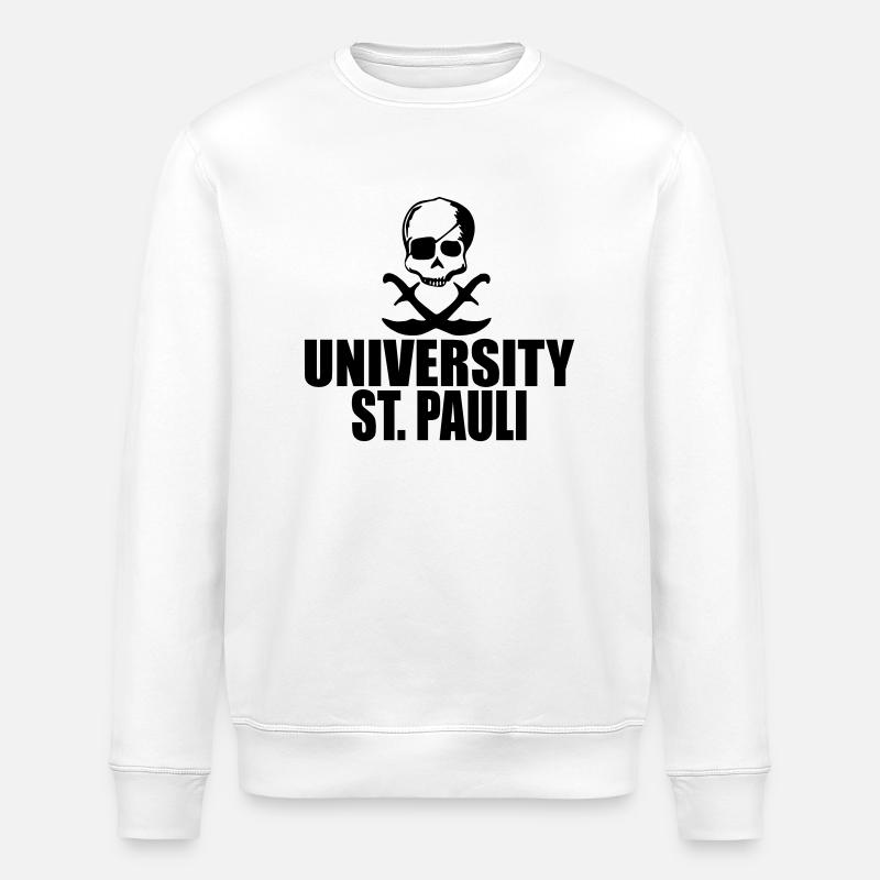 université de St Pauli - Sweat bio ROLLER Stanley/Stella Unisexe - blanc