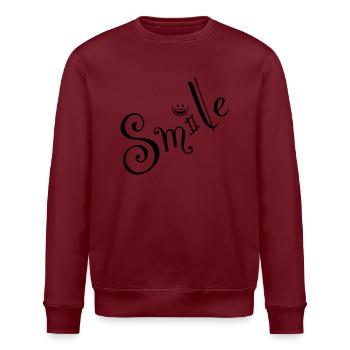 Smile - Stanley/Stella Unisex Bio-Sweatshirt ROLLER - Weiß - Vorne - Nik (191cm)
