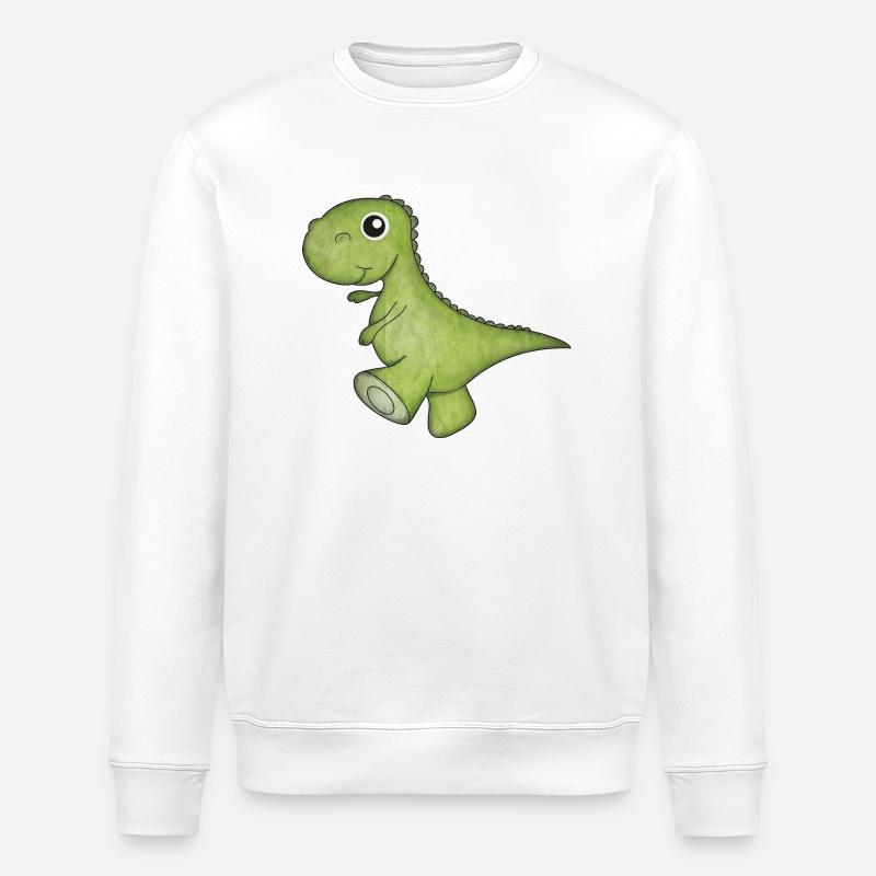 Dino - Sweat bio ROLLER Stanley/Stella Unisexe - blanc