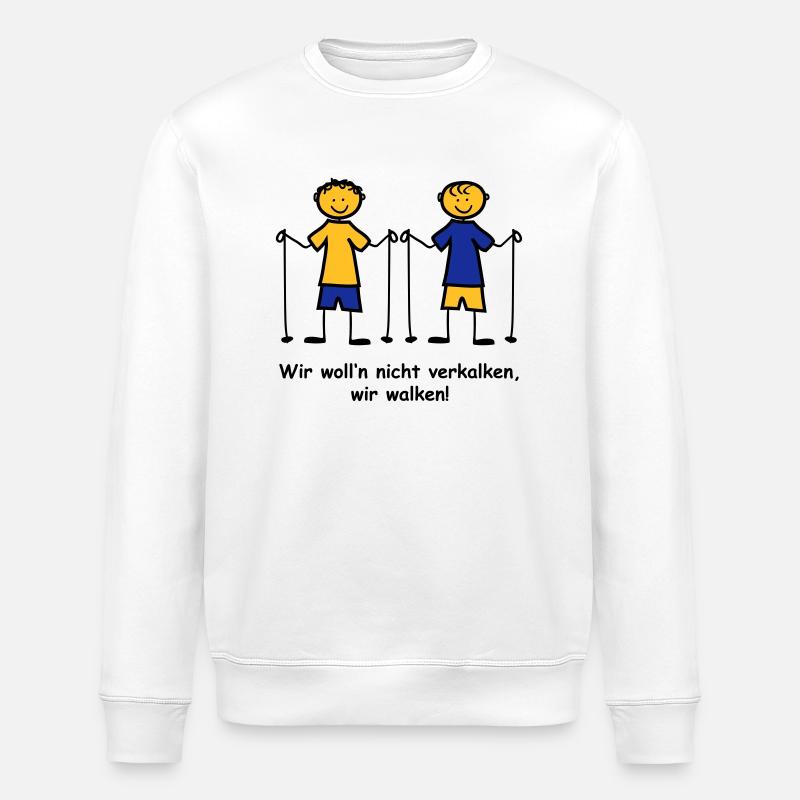 Walking - Stanley/Stella Unisex Bio-Sweatshirt ROLLER - Weiß