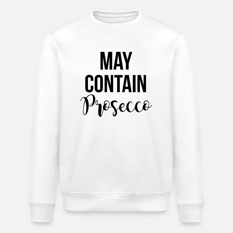 Prosecco - Stanley/Stella Unisex Bio-Sweatshirt ROLLER - Weiß
