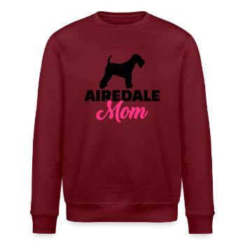 Airedale Terrier - Stanley/Stella Unisex Bio-Sweatshirt ROLLER - Weiß - Vorne - Nik (191cm)