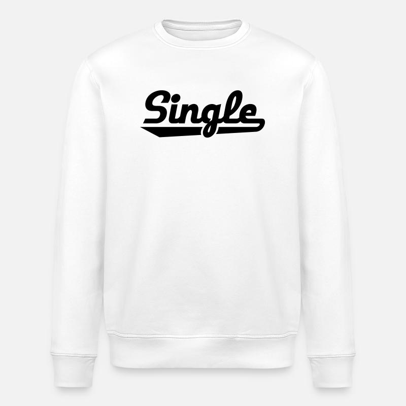 Single - Stanley/Stella ROLLER Unisex Organic Sweatshirt - white