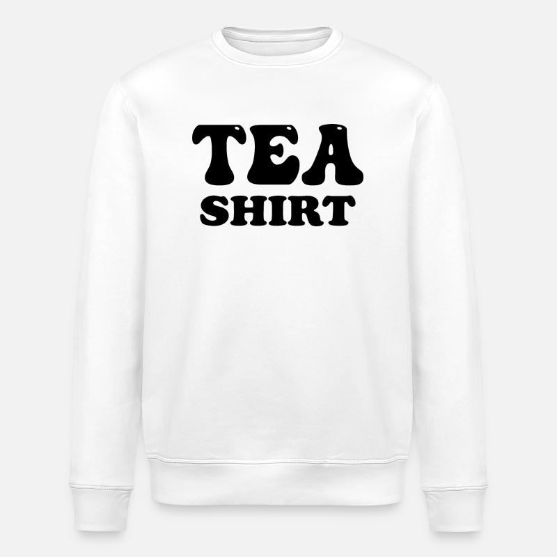 Tee Lustiges Teeshirt - Stanley/Stella Unisex Bio-Sweatshirt ROLLER - Weiß