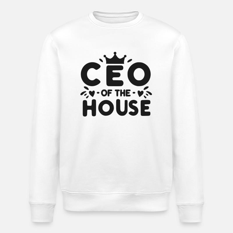 Directeur général de la Maison - Sweat bio ROLLER Stanley/Stella Unisexe - blanc