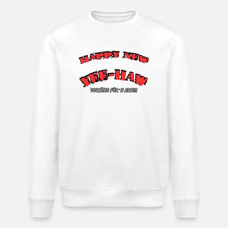 Silvester - Stanley/Stella Unisex Bio-Sweatshirt ROLLER - Weiß