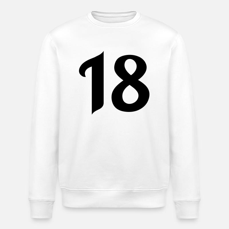 18 - Stanley/Stella Unisex Bio-Sweatshirt ROLLER - Weiß