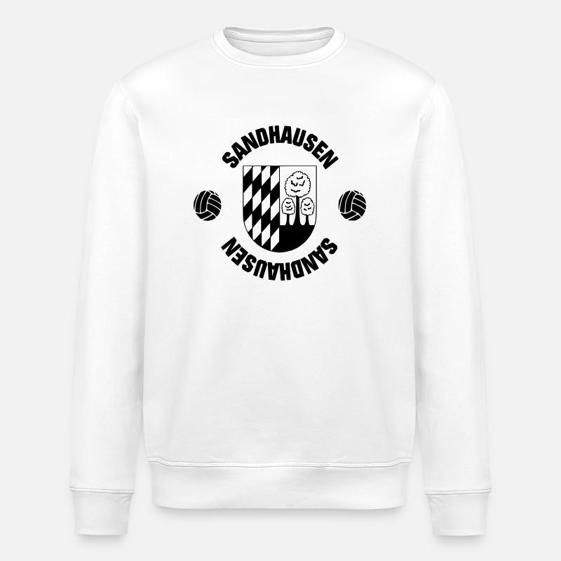 Sandhausen (ID: 001013) - Stanley/Stella Unisex Bio-Sweatshirt ROLLER - Weiß