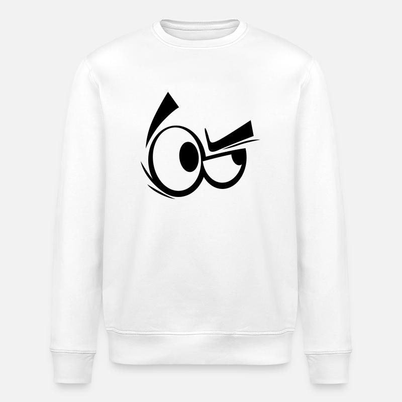 auge 8 - Stanley/Stella Unisex Bio-Sweatshirt ROLLER - Weiß