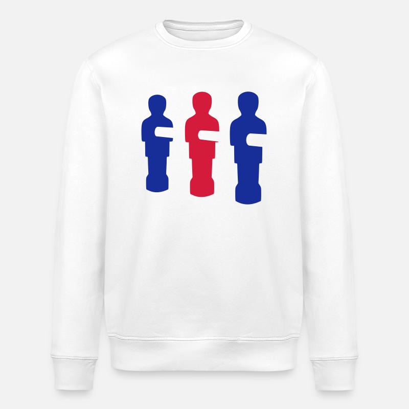 Kicker - Stanley/Stella Unisex Bio-Sweatshirt ROLLER - Weiß
