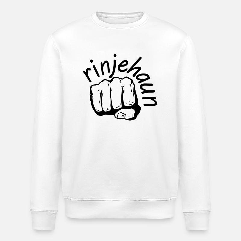 rinjehaun - Stanley/Stella Unisex Bio-Sweatshirt ROLLER - Weiß