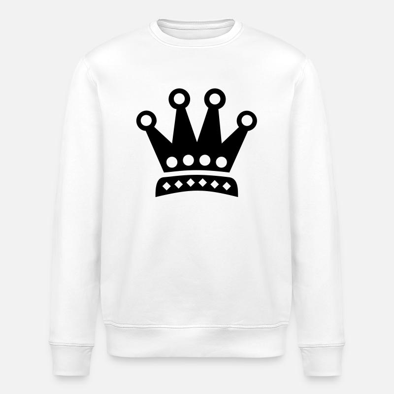 Crown - Sweat bio ROLLER Stanley/Stella Unisexe - blanc