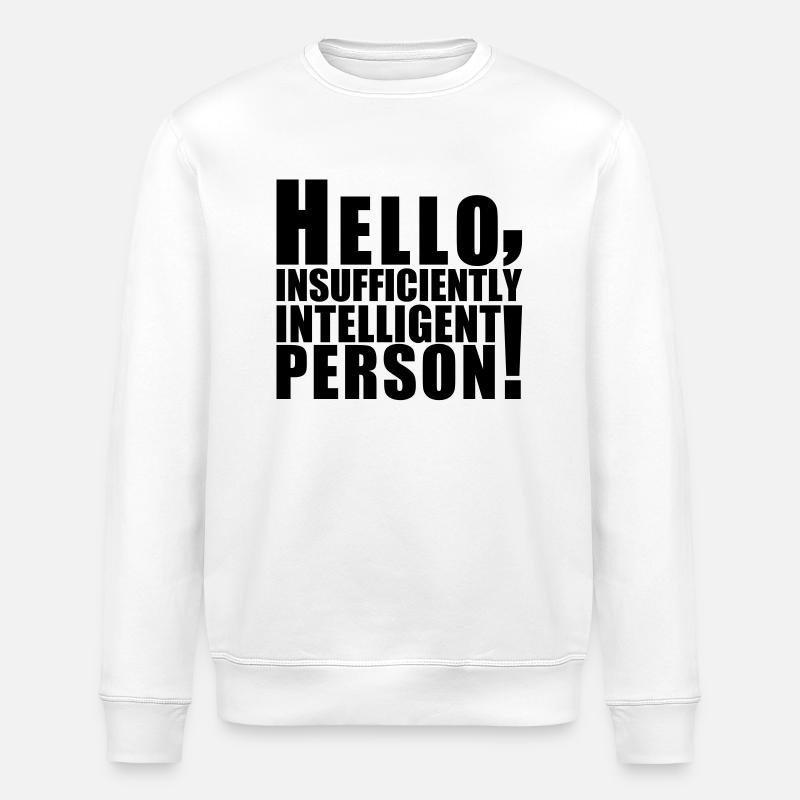 hello_person - Sweat bio ROLLER Stanley/Stella Unisexe - blanc