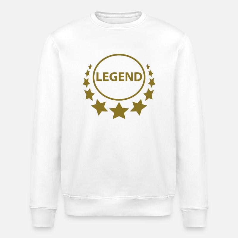 legend - Sweat bio ROLLER Stanley/Stella Unisexe - blanc