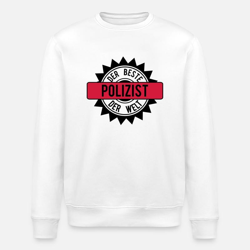 the best cop 2c - Stanley/Stella ROLLER Unisex Organic Sweatshirt - white