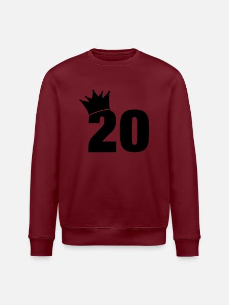 20_krone_f1 - Stanley/Stella ROLLER Unisex Organic Sweatshirt - white