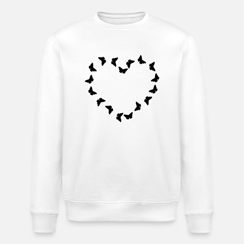 love_papillon - Sweat bio ROLLER Stanley/Stella Unisexe - blanc