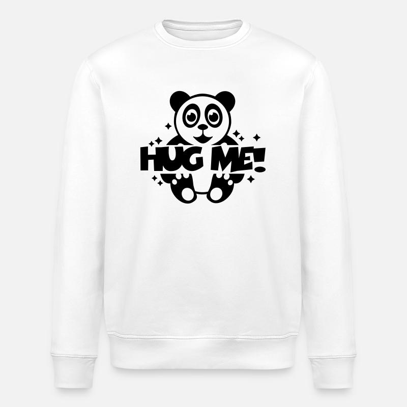 hug_me___f1 - Sweat bio ROLLER Stanley/Stella Unisexe - blanc