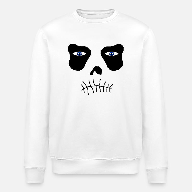 halloween - Stanley/Stella Unisex Bio-Sweatshirt ROLLER - Weiß