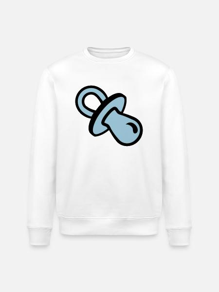 Sucette - Sweat bio ROLLER Stanley/Stella Unisexe - blanc