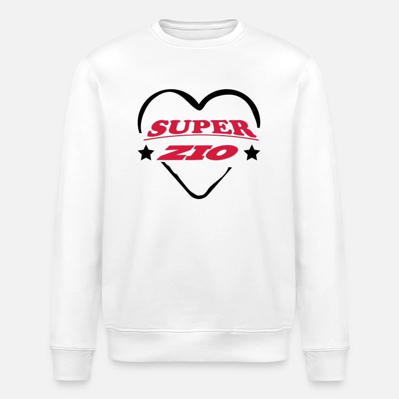 Super zio 222 - Sweat bio ROLLER Stanley/Stella Unisexe - blanc