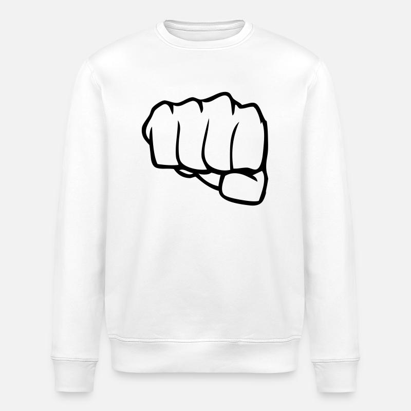 faust_01 - Stanley/Stella Unisex Bio-Sweatshirt ROLLER - Weiß