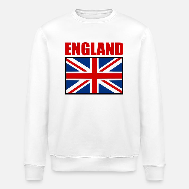 England - Stanley/Stella Unisex Bio-Sweatshirt ROLLER - Weiß
