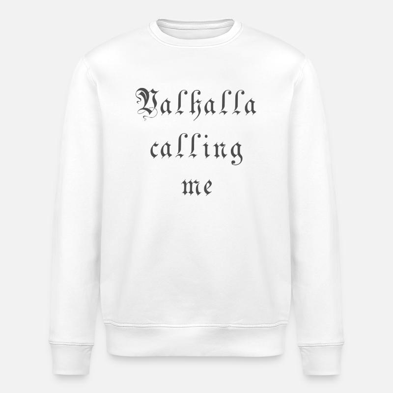 Valhalla m’appelle - Sweat bio ROLLER Stanley/Stella Unisexe - blanc