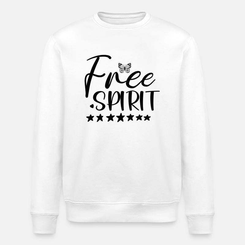 libre - Sweat bio ROLLER Stanley/Stella Unisexe - blanc