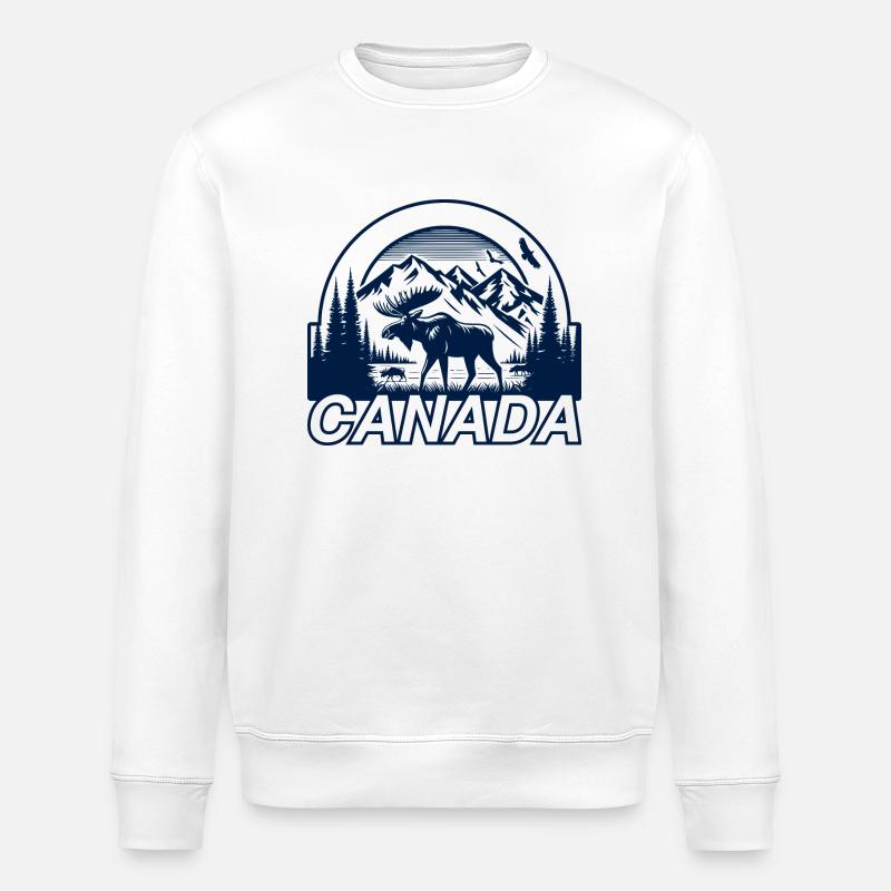 Canada 8 (en anglais seulement) - Sweat bio ROLLER Stanley/Stella Unisexe - blanc