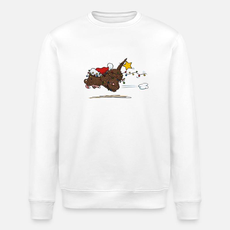 Lichterkette2 3 - Stanley/Stella Unisex Bio-Sweatshirt ROLLER - Weiß